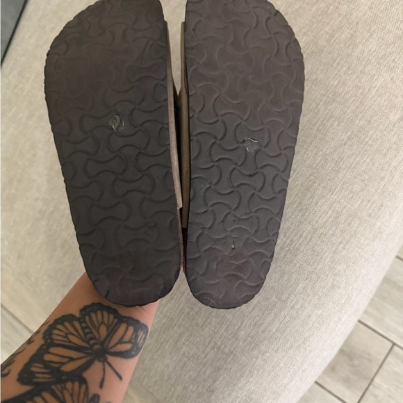 Arizona Brown Double Strap Sandals - Picture 5 of 10